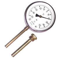 Термометр биметаллический показывающий ТБП без резьбовой
