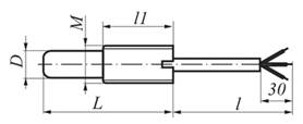 ТС034, ТС044 термопреобразователь сопротивления с кабельным выводом