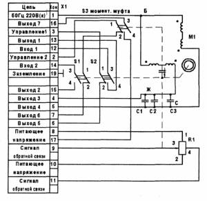 Принципиальная электрическая схема КР-1-ТР