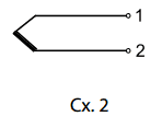 Схема соединений термопары ТХА 0306, ТХК 0306