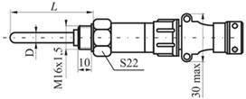 ТС244 термопреобразователь сопротивления с кабельным выводом