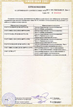 ТКП-16СгВЗТ4. Сертификат соответствия (лист 2)