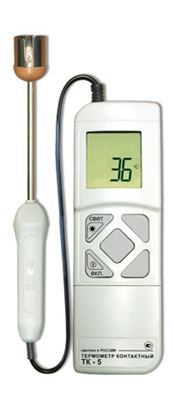 Внешний вид контактного термометра ТК-5.01П