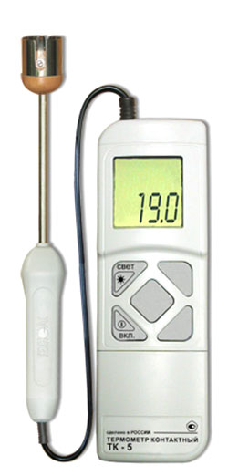 Внешний вид контактного термометра ТК-5.01ПТ