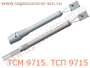 ТСМ 9715, ТСП 9715 термопреобразователь сопротивления медный и платиновый поверхностный