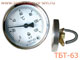 ТБТ-63 термометр биметаллический трубный показывающий